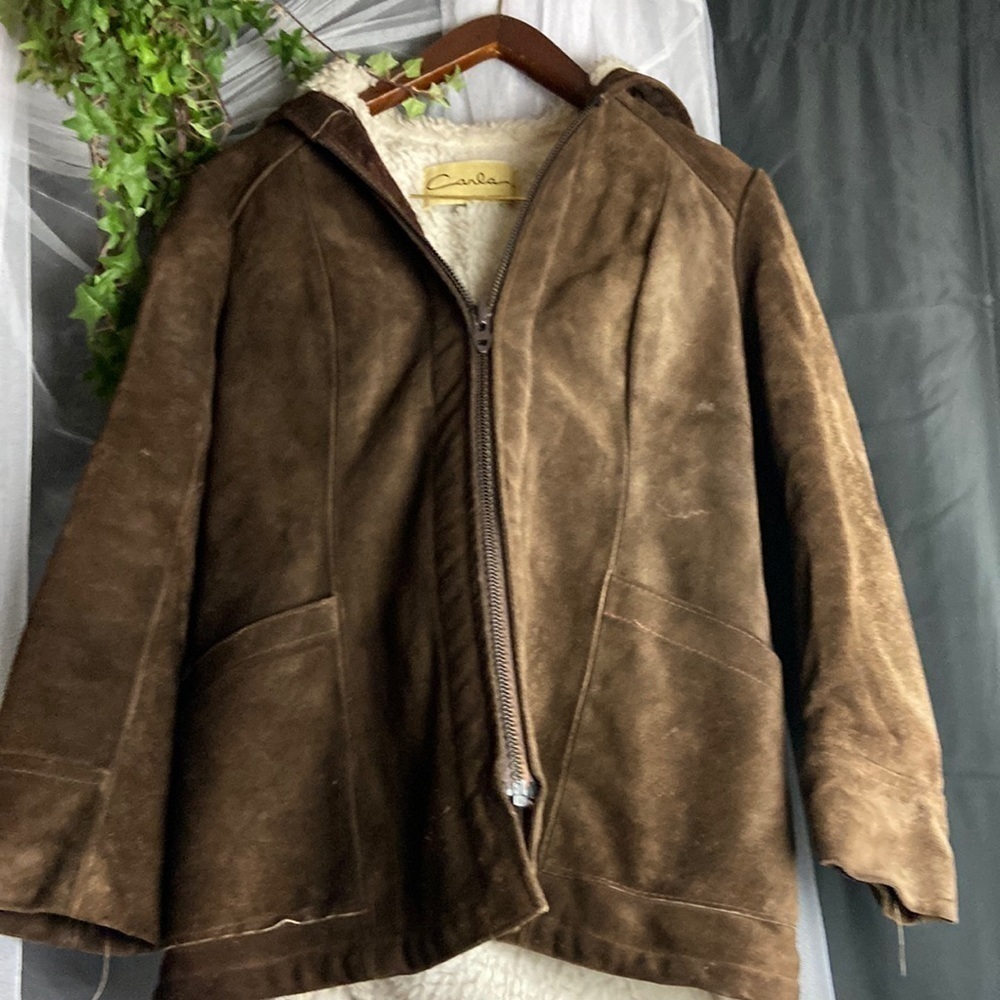 Carla Suede Leather Jacket 💕​
